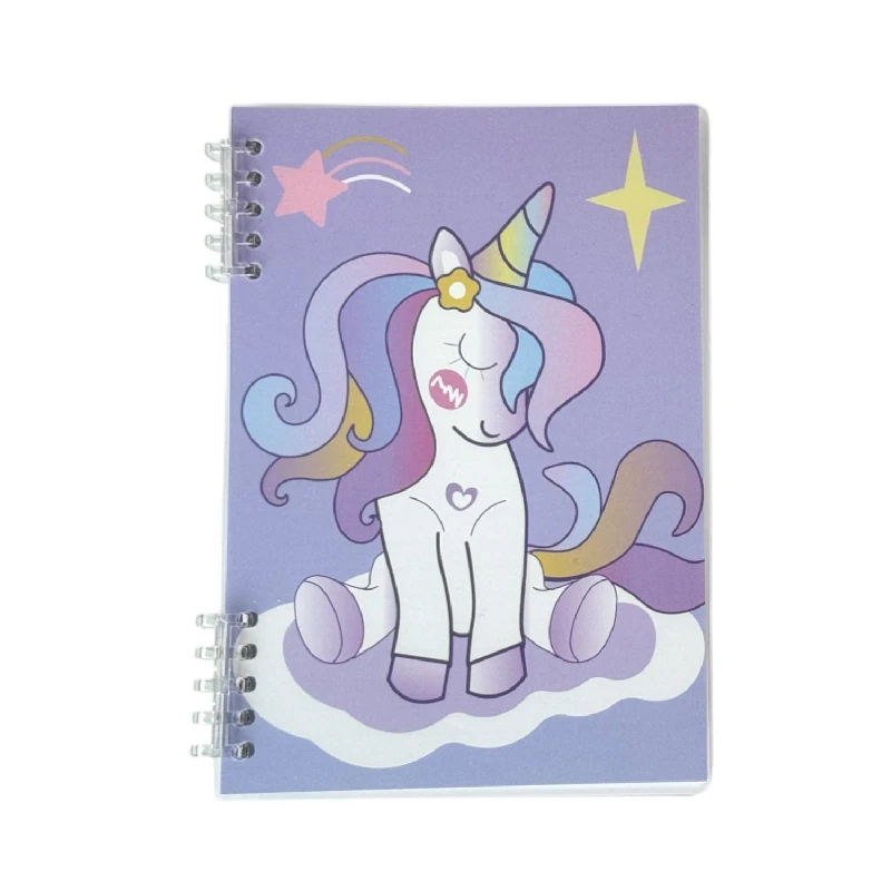 Libreta Espiral Unicornio 60Hjs Surtido Merletto