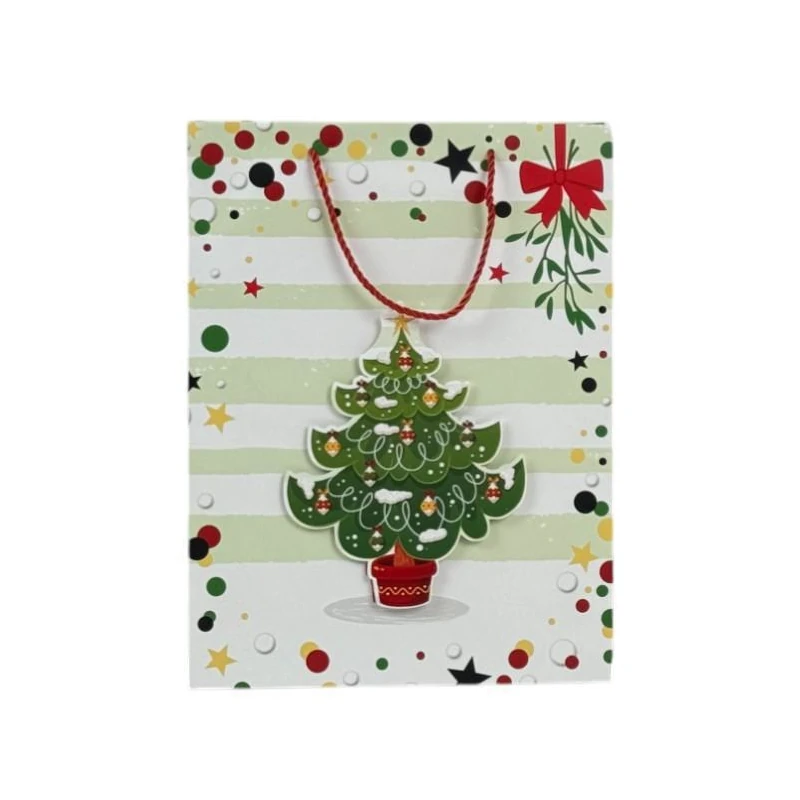 Bolsa Para Regalo Merletto Grande Navideña