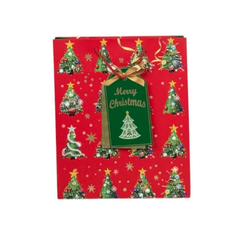 Bolsa Para Regalo Merletto Mediana Navideña