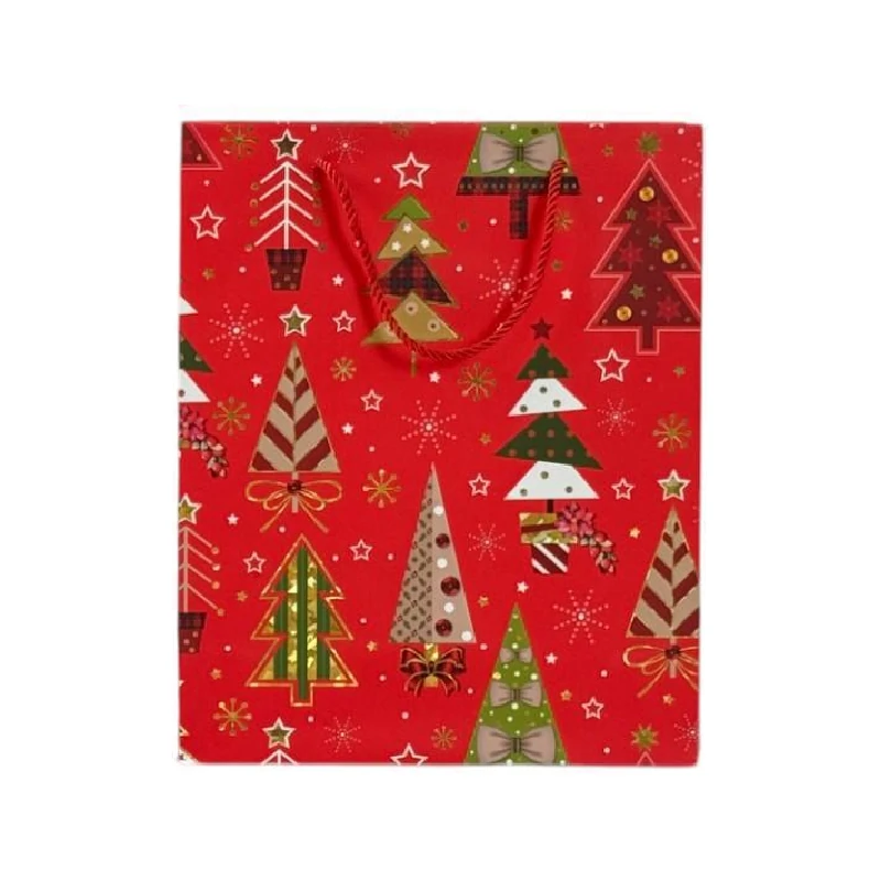 Bolsa Para Regalo Merletto Mediana Navideña