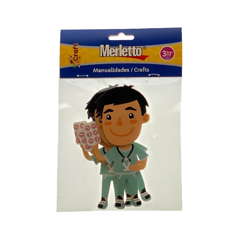 Foamy Adhesivo 3D Enfermeros Merletto