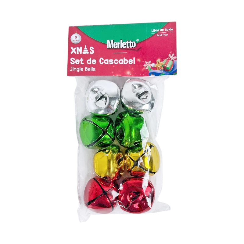 Cascabel Para Manualidad Paquete8 Surtido Merletto