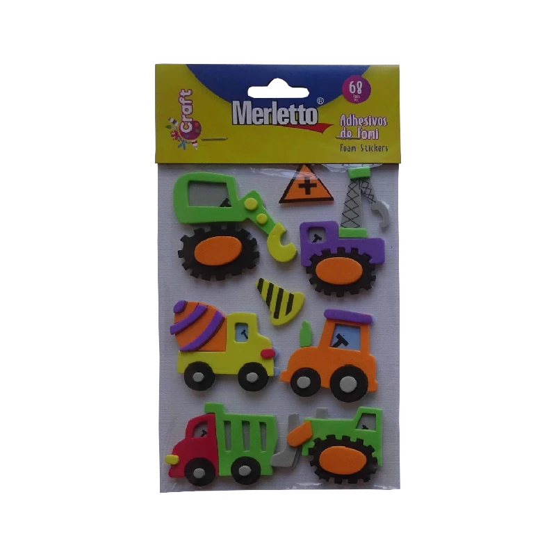 Foamy Adhesivo 3D Transporte Merletto