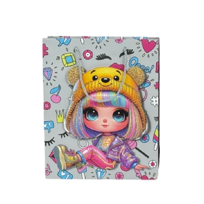 Bolsa Para Regalo Merletto Mediana Niña Surtido