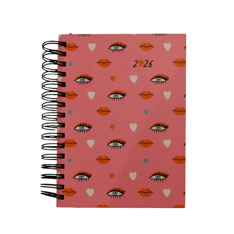 Agenda Espiral 2026 Ferrini Con Diseño Surt Con Indice