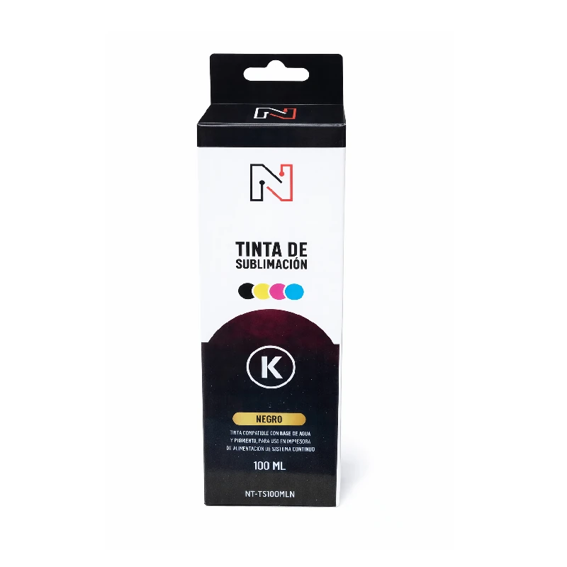 Tinta Nenotech 100Ml Neg Sublimacion