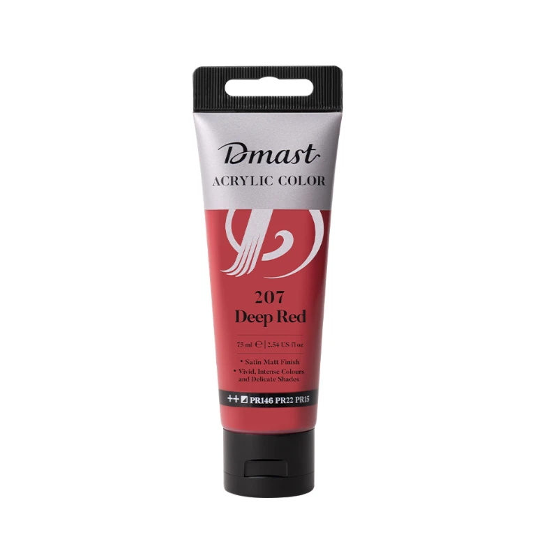 Pintura Acril 75Ml Rojo Dmast Deli