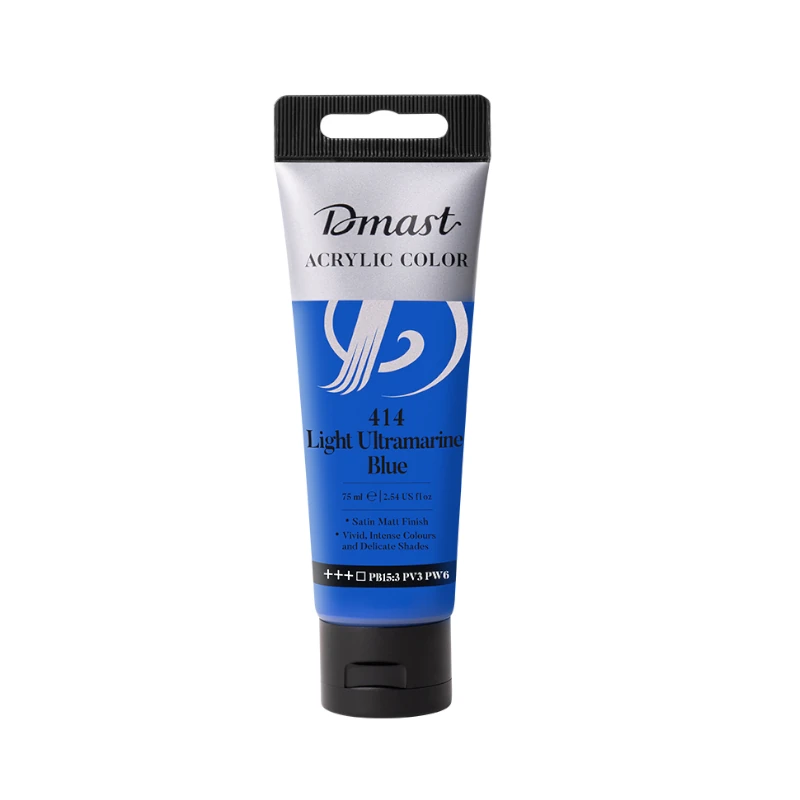 Pintura Acril 75Ml Azul Ultramar Dmast Deli