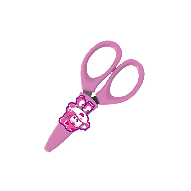 Tijera 5 7/6  Escolar Deli Surt Con Protector