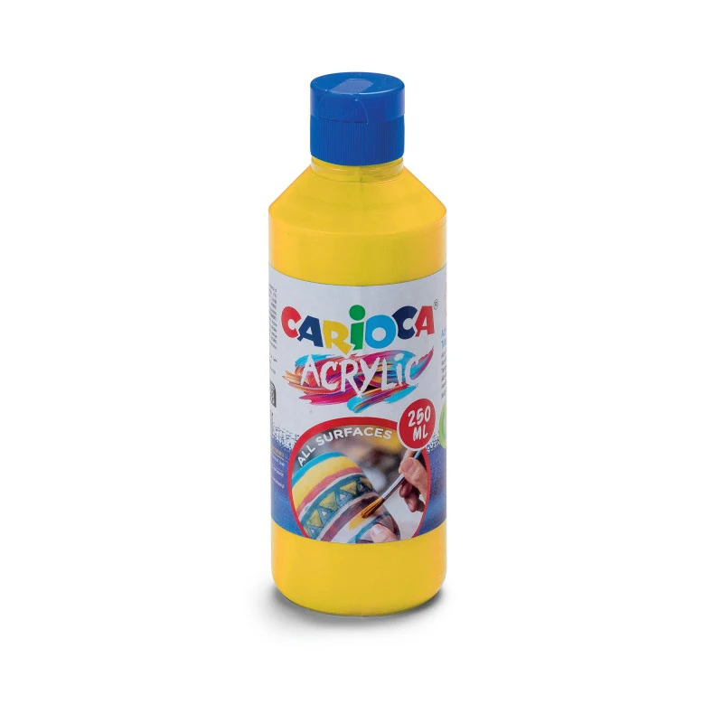 Tempera Acrilica Carioca 250Ml Amarillo