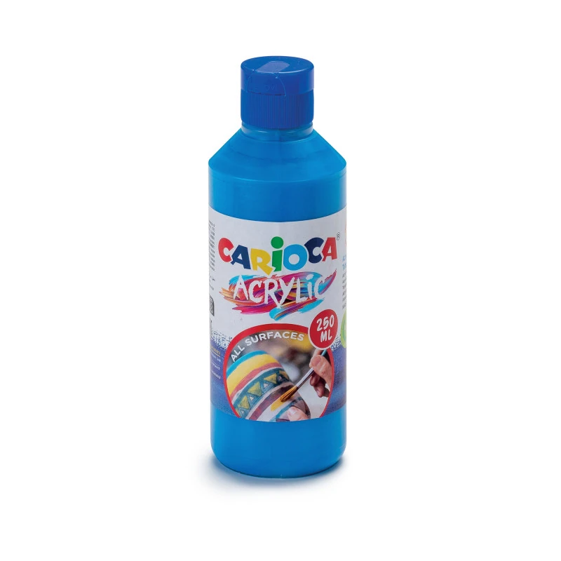 Tempera Acrilica Carioca 250Ml Azul