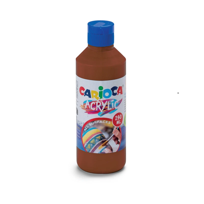 Tempera Acrilica Carioca 250Ml Café