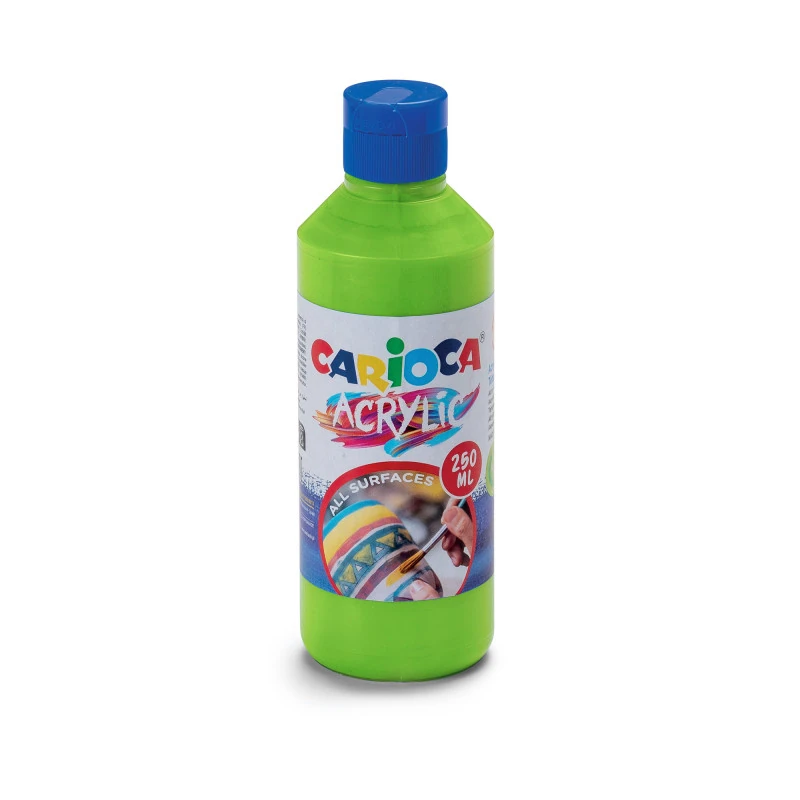 Tempera Acrilica Carioca 250Ml Verde Claro