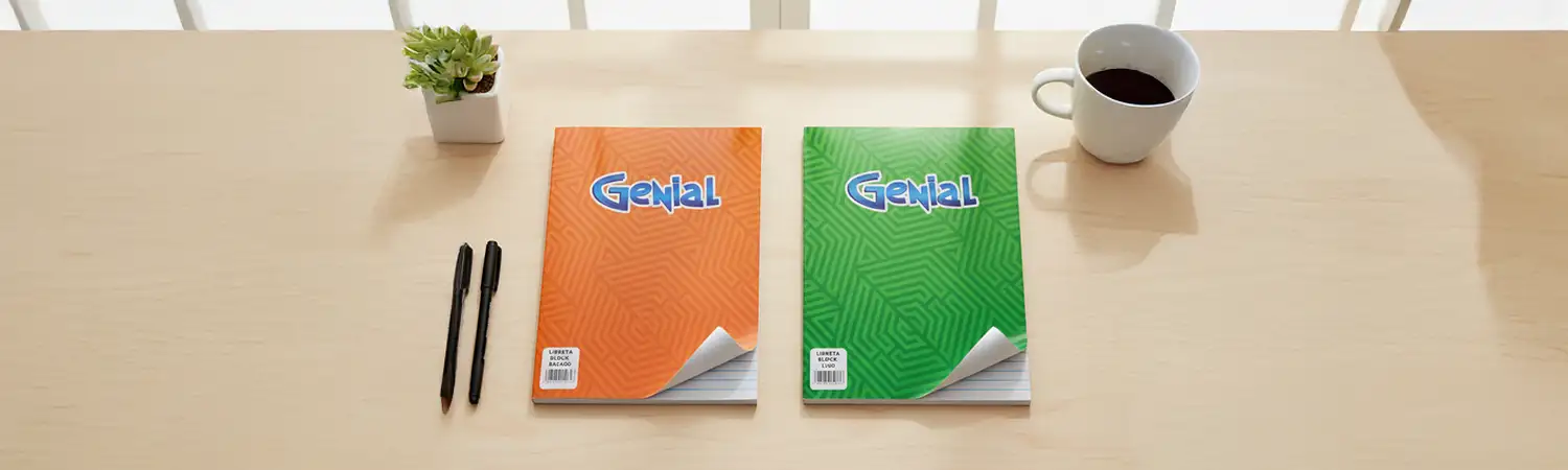 Block de notas profesionales para oficina