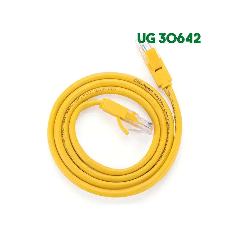 Cable De Red Cat5E Utp 10M Amarillo Patch Cord Nw103 Ugreen