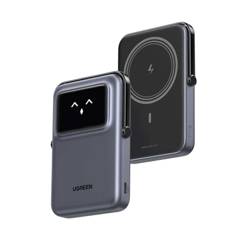 Cargador Portatil Inalambrico Magnetico 10 000Mah 15W Pb764 Ugreen