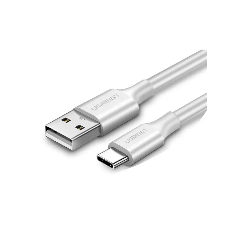 Cable Usb-A 2.0 A Usb-C 1M Blanco Us287 Ugreen