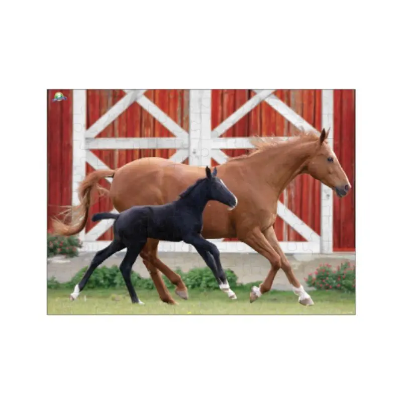 Rompecabezas Caballos 100Piezas Mis Pasitos