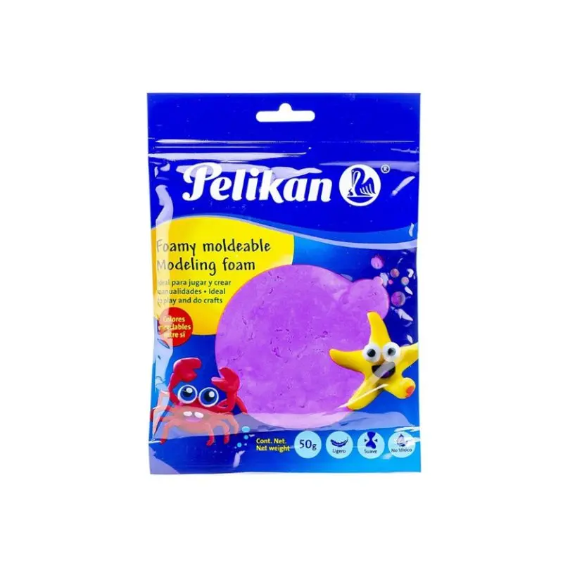 Foamy Moldeable Violeta 50gr Pelikan