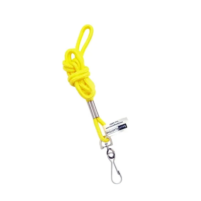 Cordon Para Gafete Amarillo 36  Con Gancho 68907
