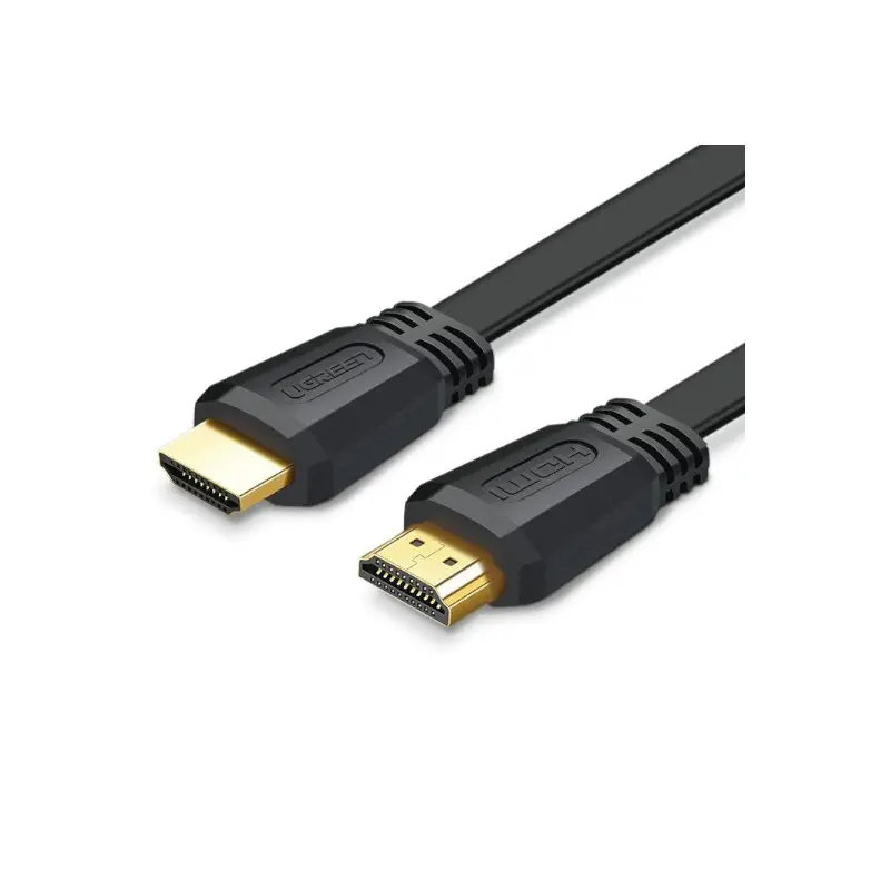 Cable Hdmi Macho A Macho 2M Plano Negro Ed015 Ugreen