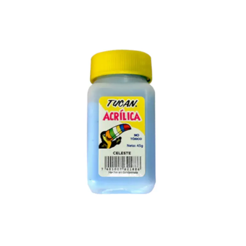 Pintura Acrilica 45Gr Celeste
