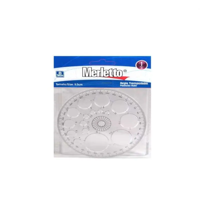 Transportador Merletto 360 Con Circulos