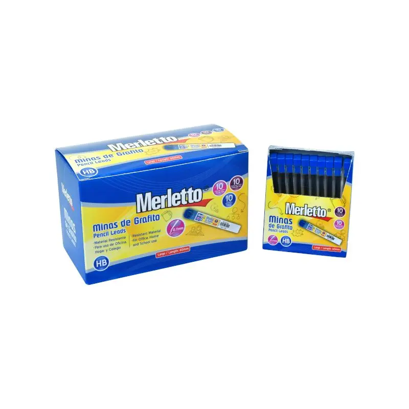 Mina Merletto 0.7Mm Paquete 10