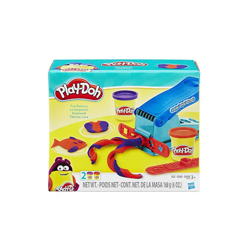 Plastilina Play Doh 2 Colores + Accesorio 6Oz 3+ Fabrica Loca