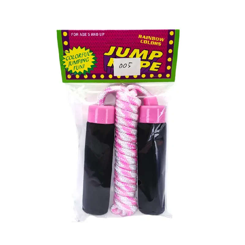 Juego Cuerda Para Saltar Rosado