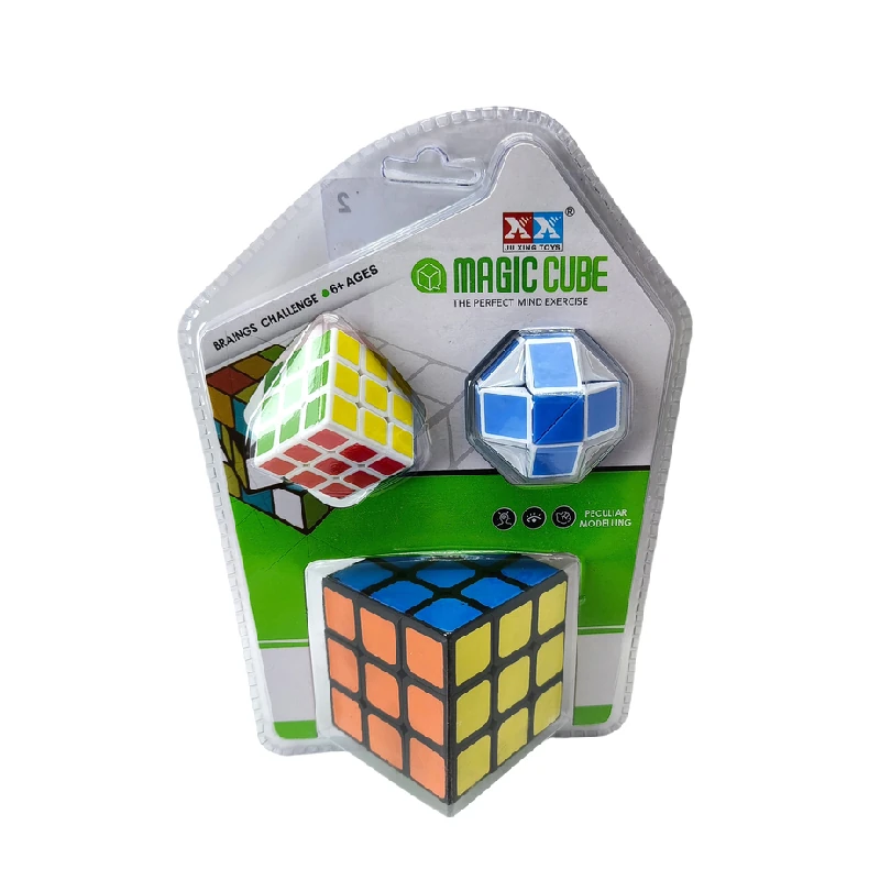 Juego Cubo Rubik Paquete 3