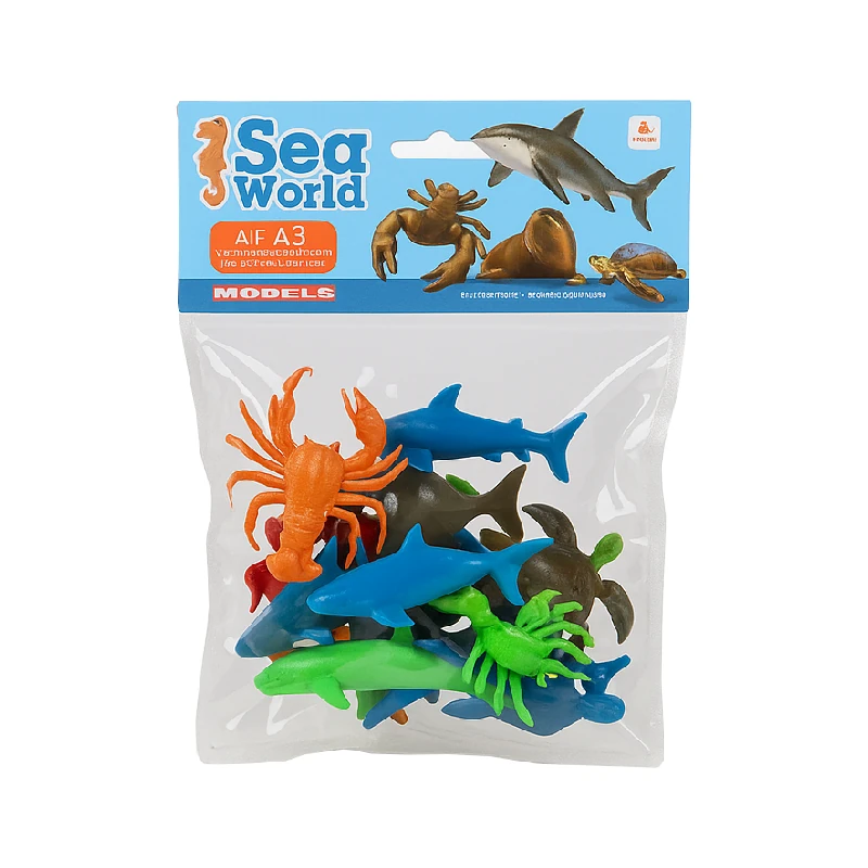 Juego Animales Marinos Paquete 10 Bolsa