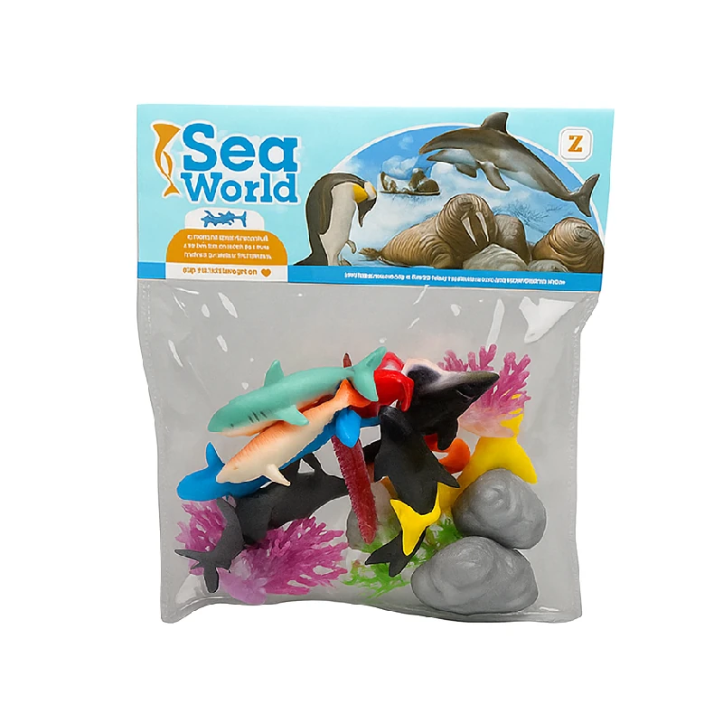 Juego Animales Marinos Paquete 20 Bolsa