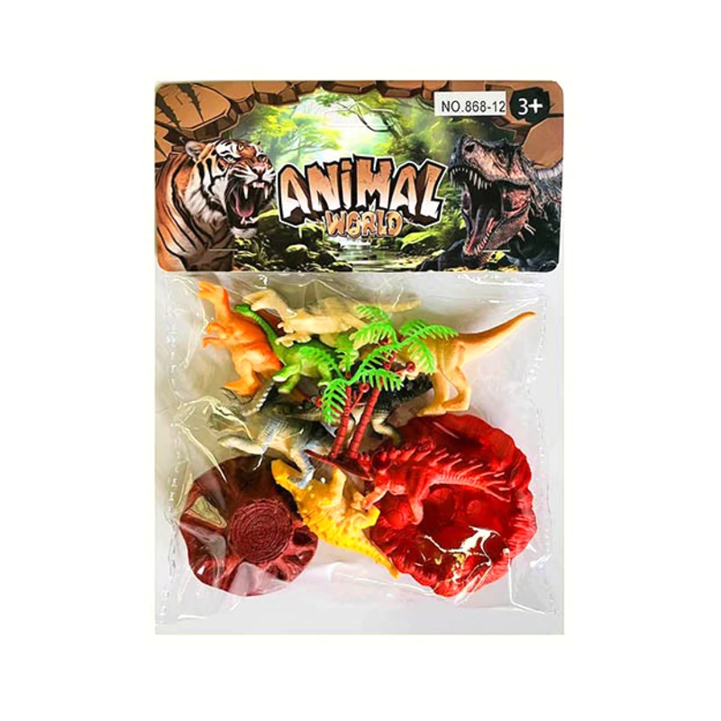 Juego Dinosaurios Paquete 11 Bolsa