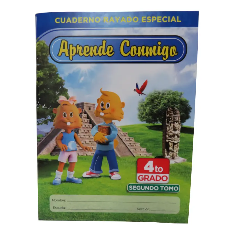 Cuaderno Aprende Conmigo Iv Gr T Ii