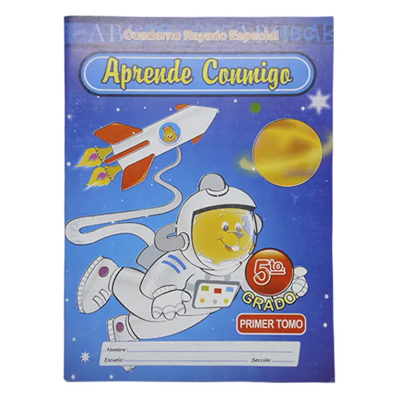 Cuaderno Aprende Conmigo V Gr T I