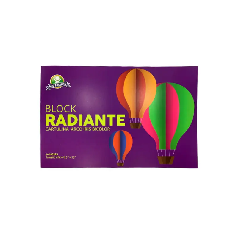 Block Tamaño Oficio Radiante 20 Hojas