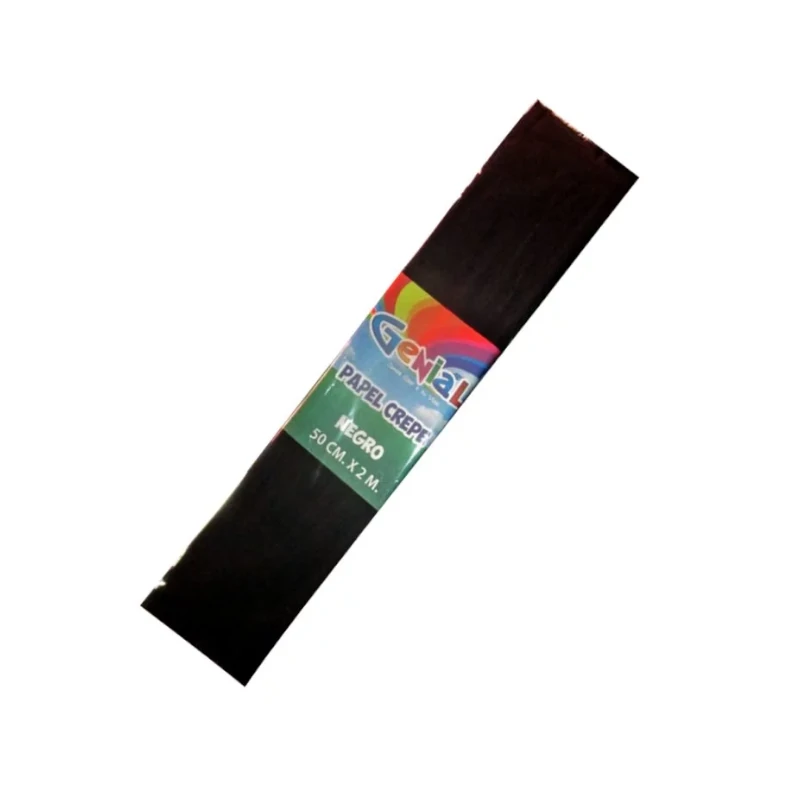 Papel Crepe Negro