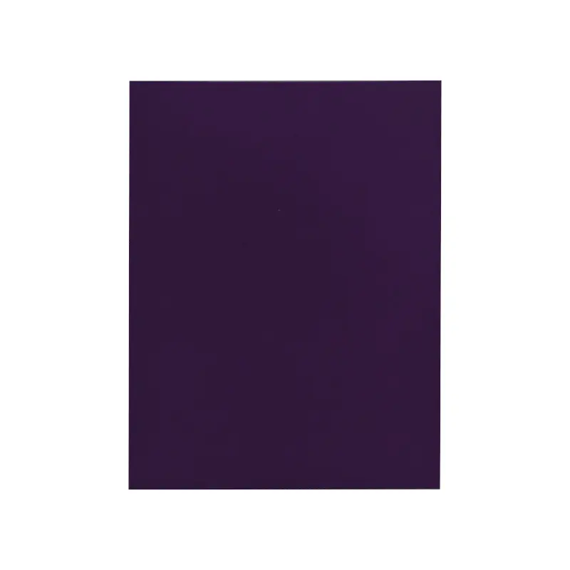 Foamy Tamaño Carta Violeta Paquete10