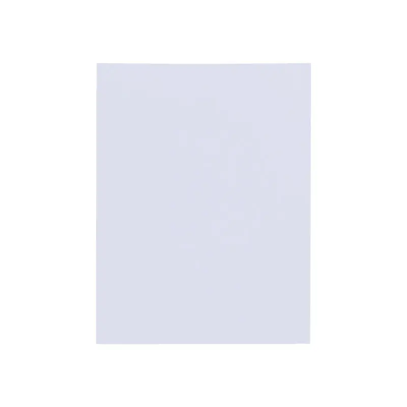 Foamy Tamaño Carta Blanco Paquete10