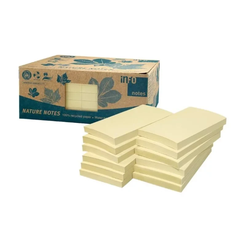 Nota Adhesiva Infonote 5X3 Amarillo 12 Piezas 5655-11