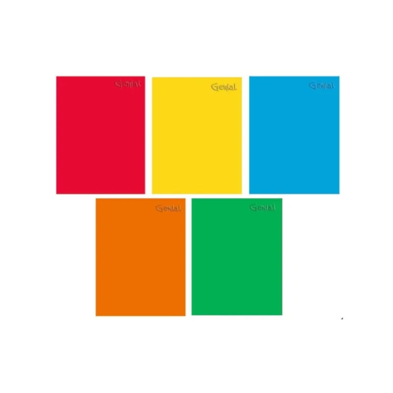 Cuaderno Unico Corto 400 Pag Con Forro Genial