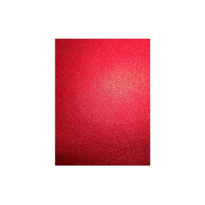 Cartulina Escarchada Paquete25 Rojo 50x70cm