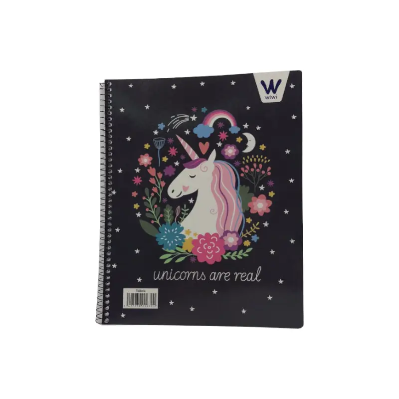 Cuaderno Espiral pequeño 1 Materia 60 Hjs Wiwi Surtido
