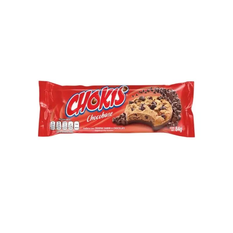 Galleta Chokis Choco Base 84gr