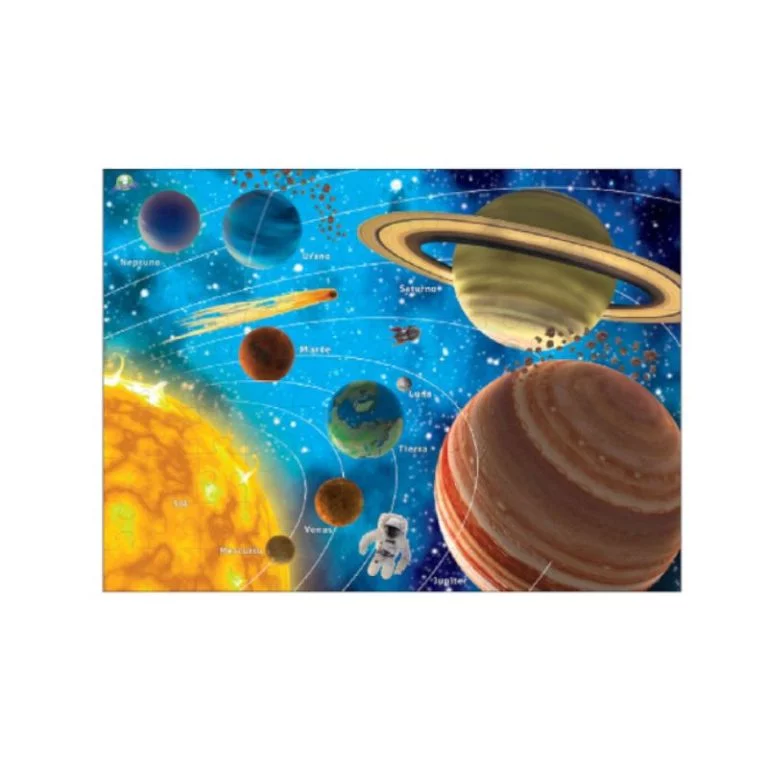 Rompecabezas Sistema Solar 100 Piezas Mis Pasitos