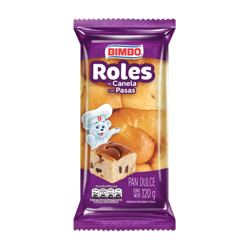 Roles De Canela Bimbo Pqt2 120gr