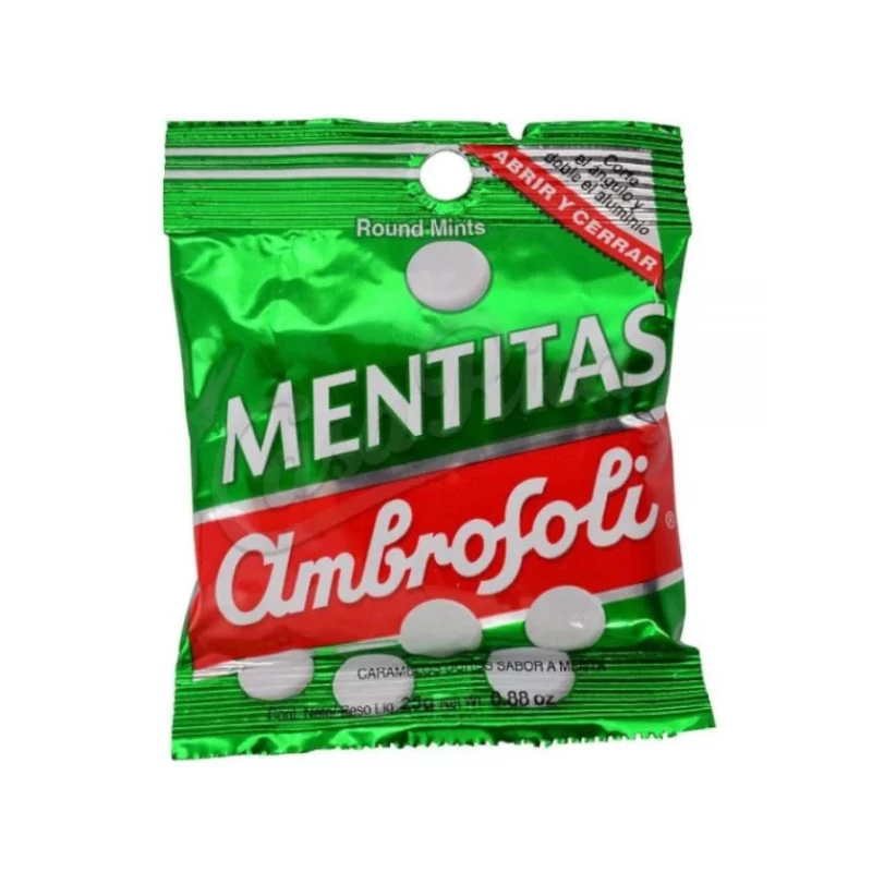 Confite Mentitas Ambrosoli 25Gr