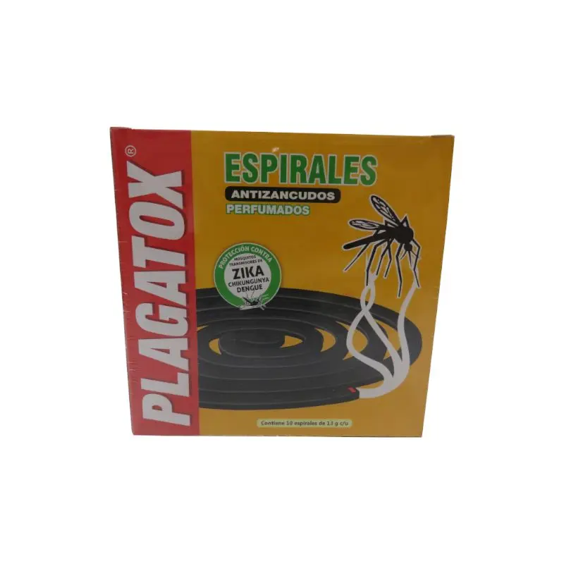 Espirales Plagatox Perfumado Pqt10