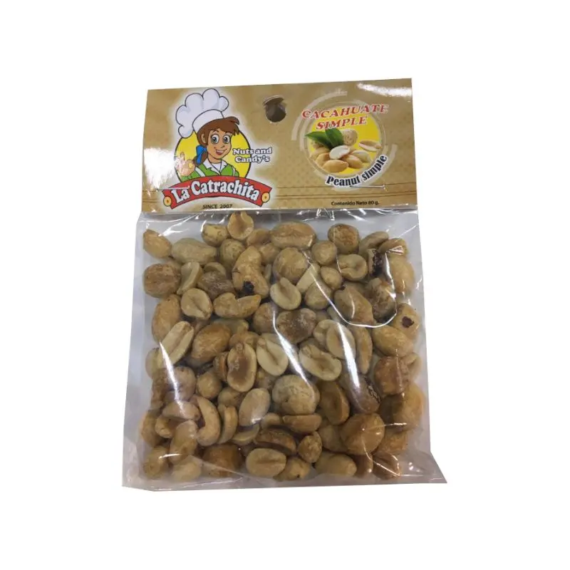 Cacahuate Natural La Catrachita 80gr
